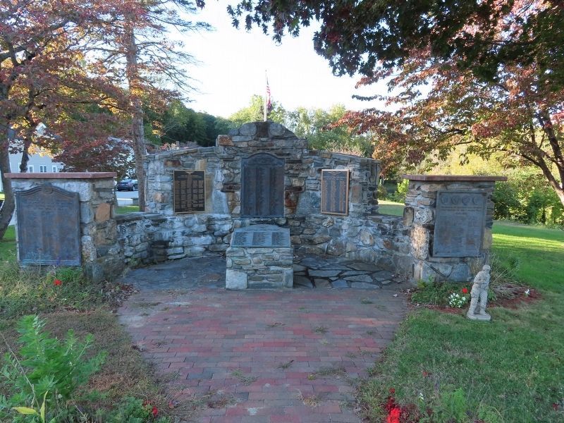 Sprague Veterans Monuments in War Memorial Park image. Click for full size.