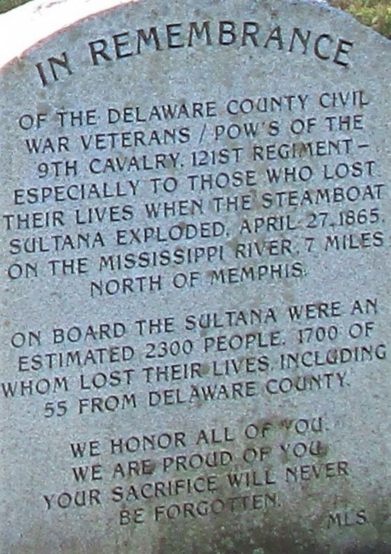 In Remembrance Marker. Click for full size. In Remembrance Marker image. Click for full size.