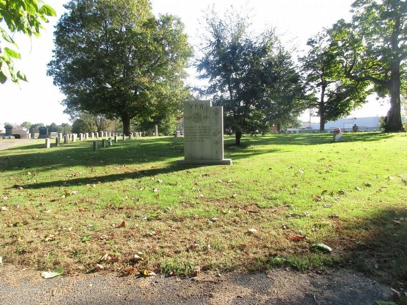 V.F.W. Memorial. Click for full size. V.F.W. Memorial image. Click for full size.