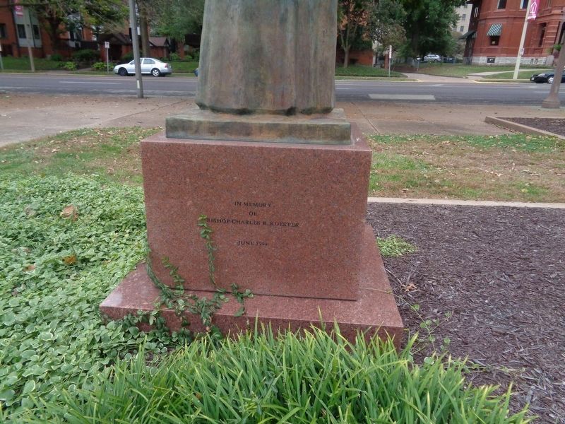Pope John Paul II in St. Louis Marker (Rear). Click for full size. Pope John Paul II in St. Louis Marker (Rear) image. Click for full size.