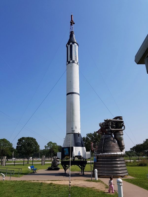 F-1 Engine: Power for the Rocket Marker. Click for full size. F-1 Engine: Power for the Rocket Marker image. Click for full size.