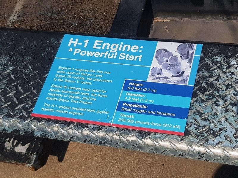 H-1 Engine: A Powerful Start Marker image. Click for full size.