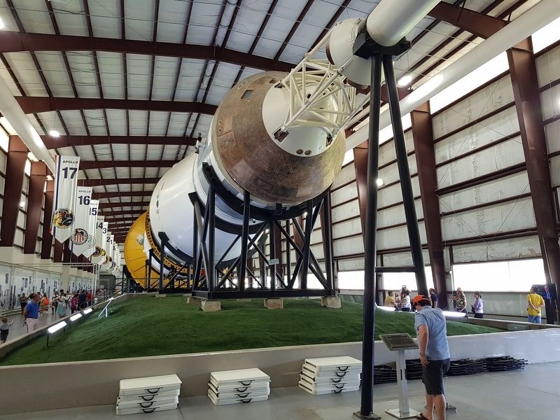 Saturn V Rocket and Marker image. Click for full size.