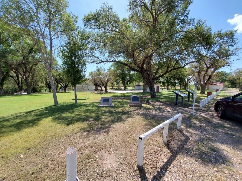 Fort Pe�a Colorado (Red Rock) Marker image. Click for full size.