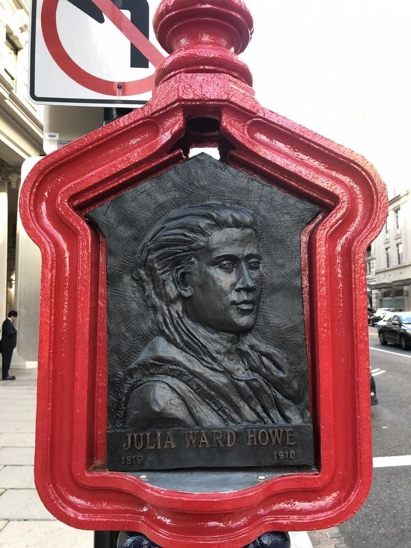 Julia Ward Howe Marker image. Click for full size.