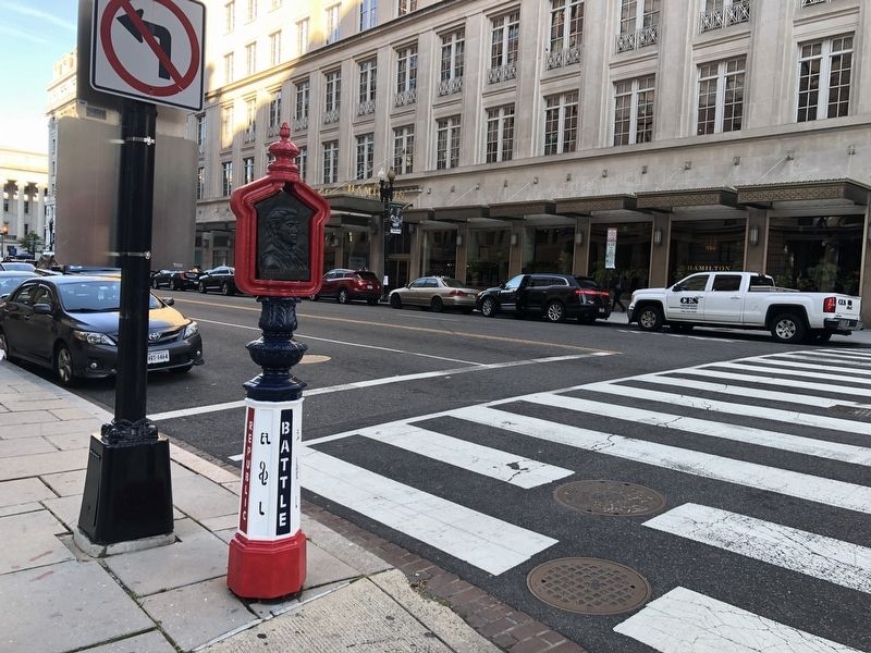 Julia Ward Howe Marker. Click for full size. Julia Ward Howe Marker image. Click for full size.