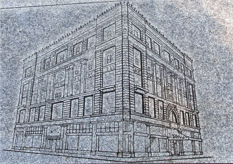 W.A. McNaughton Building Marker image. Click for full size.