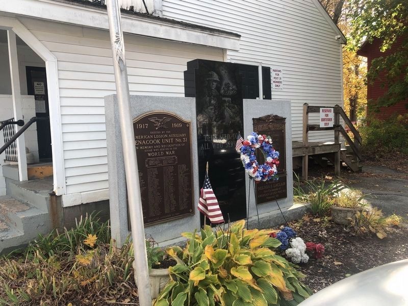 American Legion Post No. 31 Monuments. Click for full size. American Legion Post No. 31 Monuments image. Click for full size.