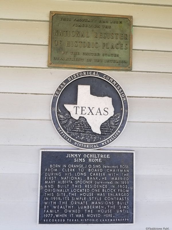 Jimmy Ochiltree Sims Home Marker. Click for full size. Jimmy Ochiltree Sims Home Marker image. Click for full size.