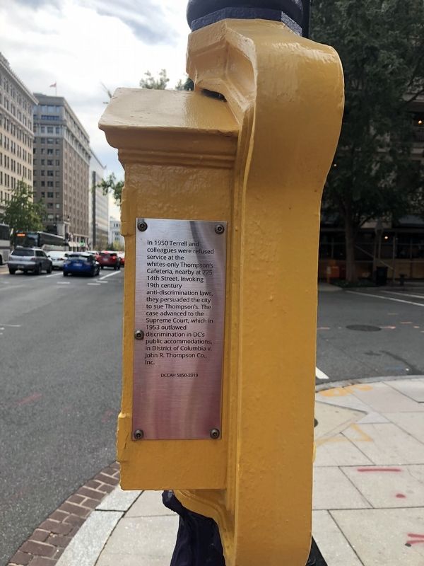 Mary Church Terrell Marker image. Click for full size.