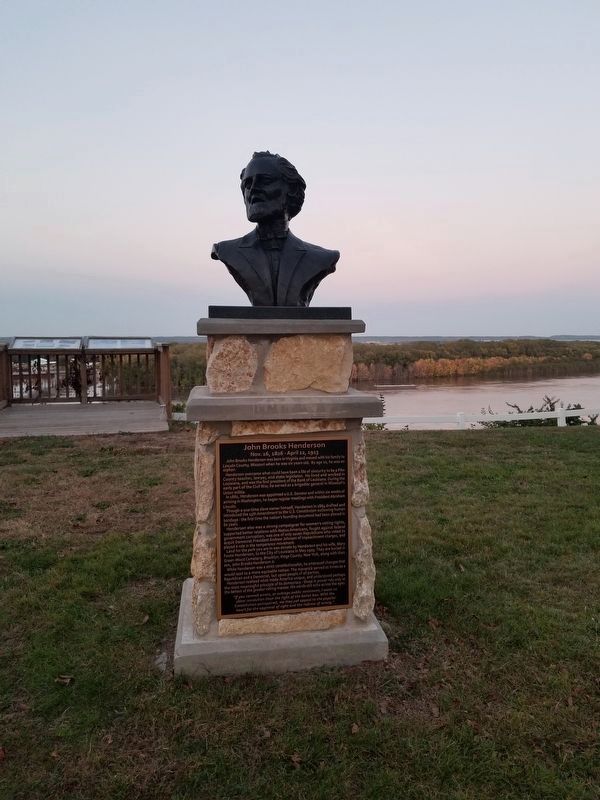 John Brooks Henderson Marker. Click for full size. John Brooks Henderson Marker image. Click for full size.