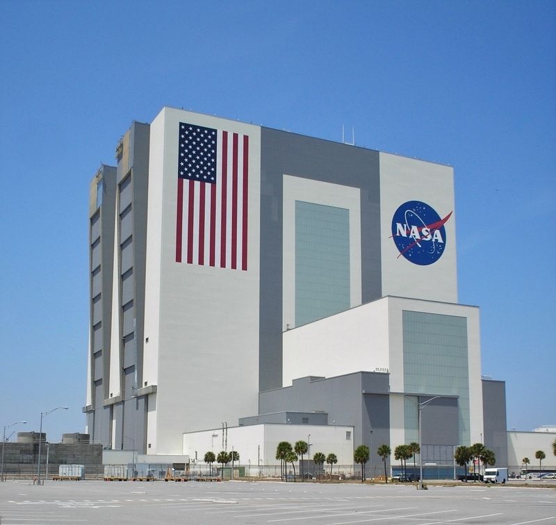 NASA Vehicle Assembly Building (VAB) image. Click for full size.