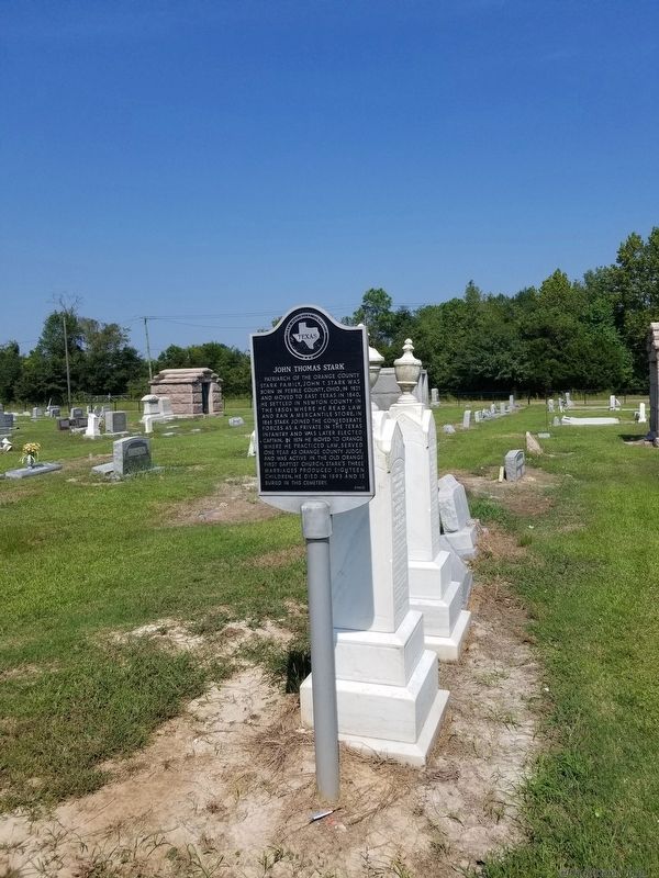 John Thomas Stark Marker image. Click for full size.