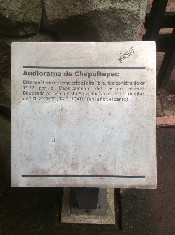 The Chapultepec Audiorama Marker image. Click for full size.