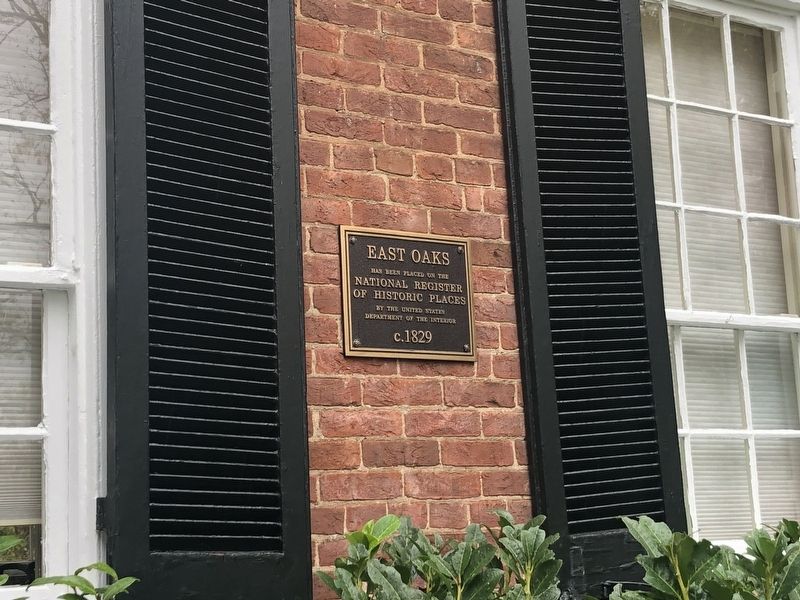 East Oaks Marker. Click for full size. East Oaks Marker image. Click for full size.
