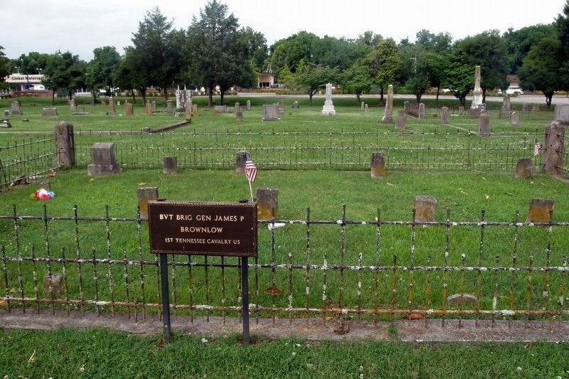 Gen. James P. Brownlow Family Plot image. Click for full size.