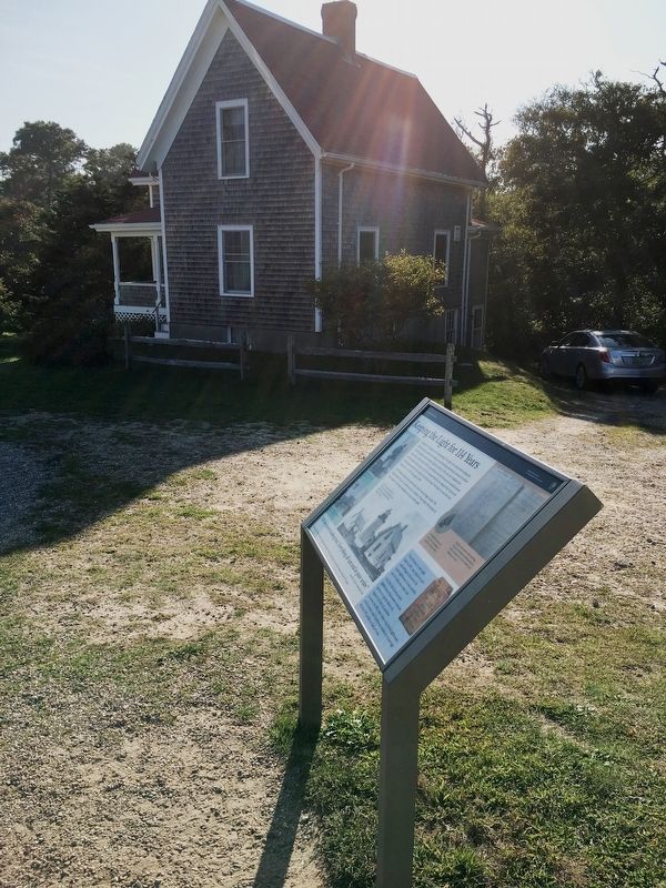 Keeping the Light for 114 Years Marker. Click for full size. Keeping the Light for 114 Years Marker image. Click for full size.