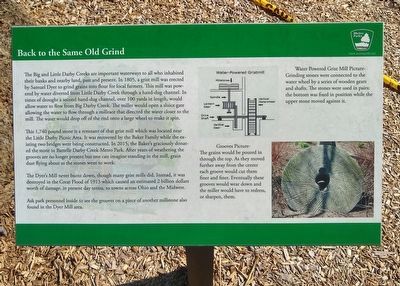Back to the Same Old Grind Marker. Click for full size. Back to the Same Old Grind Marker image. Click for full size.
