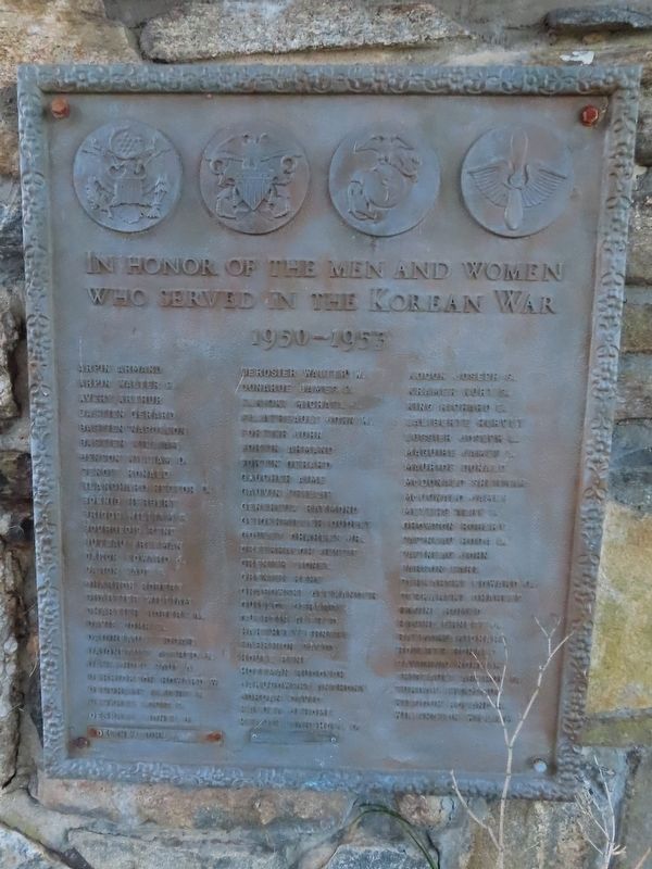Sprague Korean War Monument. Click for full size. Sprague Korean War Monument image. Click for full size.