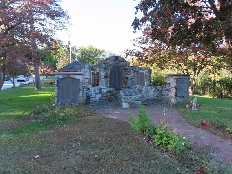 Sprague Veterans Monuments in War Memorial Park. Click for full size. Sprague Veterans Monuments in War Memorial Park image. Click for full size.