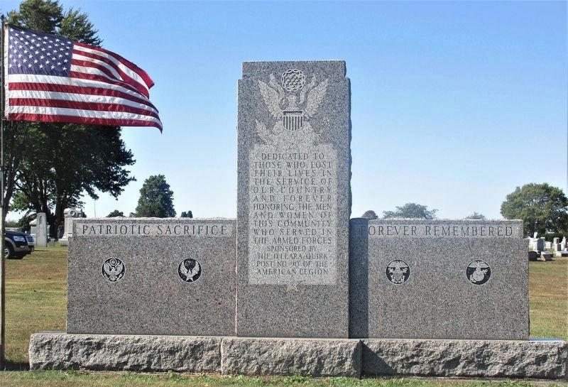Union Township Veterans Memorial. Click for full size. Union Township Veterans Memorial image. Click for full size.
