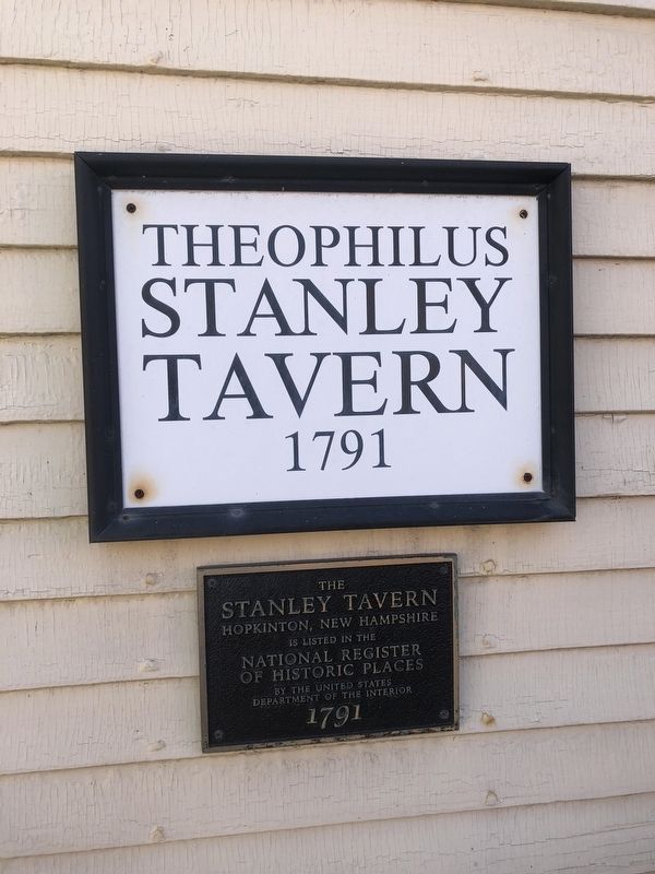 The Stanley Tavern Marker. Click for full size. The Stanley Tavern Marker image. Click for full size.