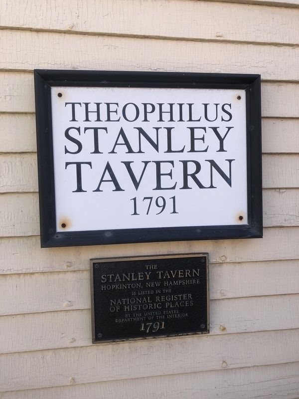 The Stanley Tavern Marker image. Click for full size.