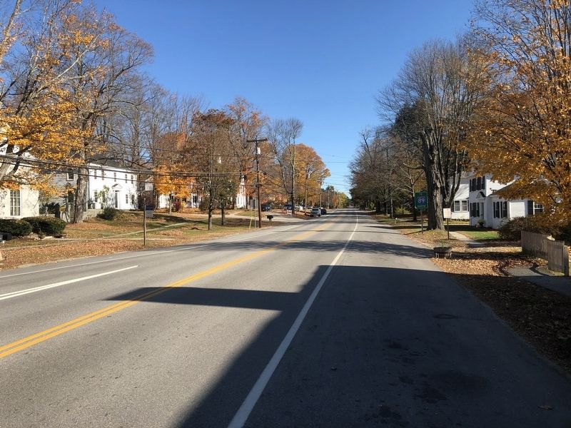 Hopkinton Village looking easterly along Main Street (US 202). Click for full size. Hopkinton Village looking easterly along Main Street (US 202) image. Click for full size.