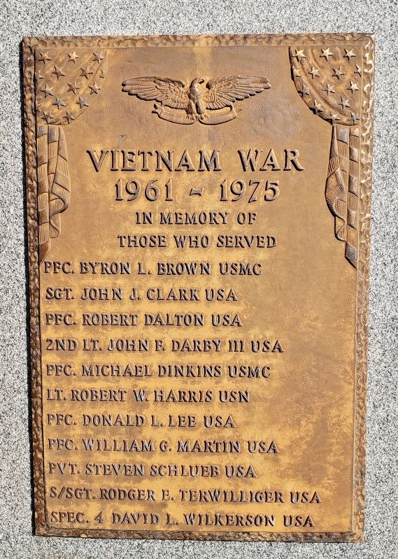 Titusville Vietnam War Memorial image. Click for full size.