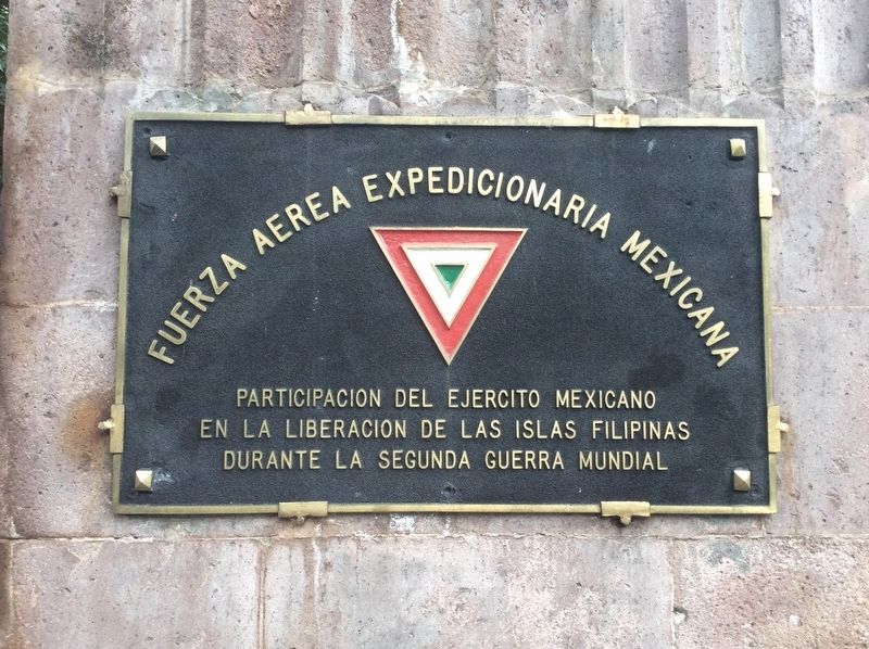 An additional Mexican Expeditionary Air Force and Squadron 201 Marker image. Click for full size.