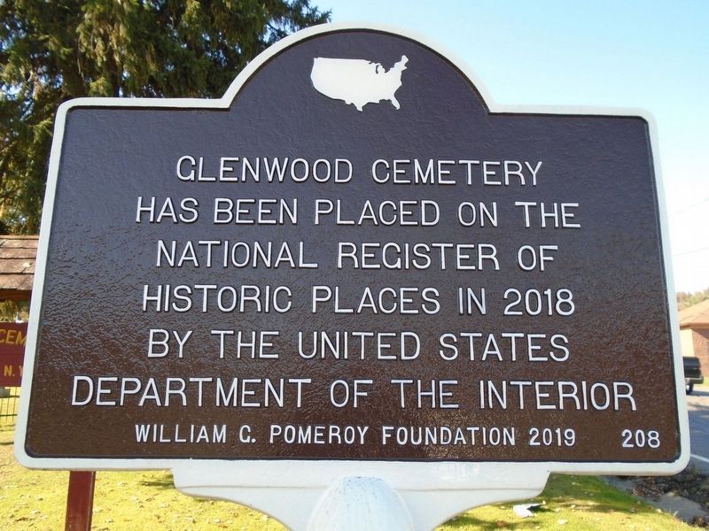 Glenwood Cemetery Marker image. Click for full size.