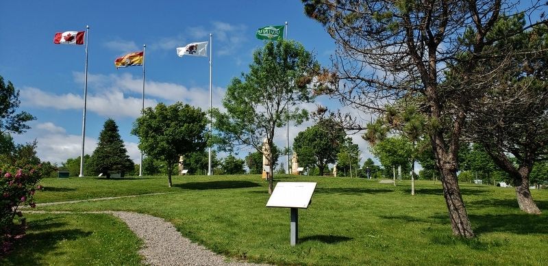 Wolastoq Park / Le parc Wolastoq Marker (<i>wide view</i>) image, Touch for more information