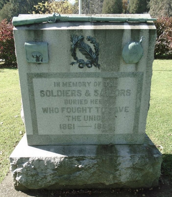 Civil War Memorial. Click for full size. Civil War Memorial image. Click for full size.