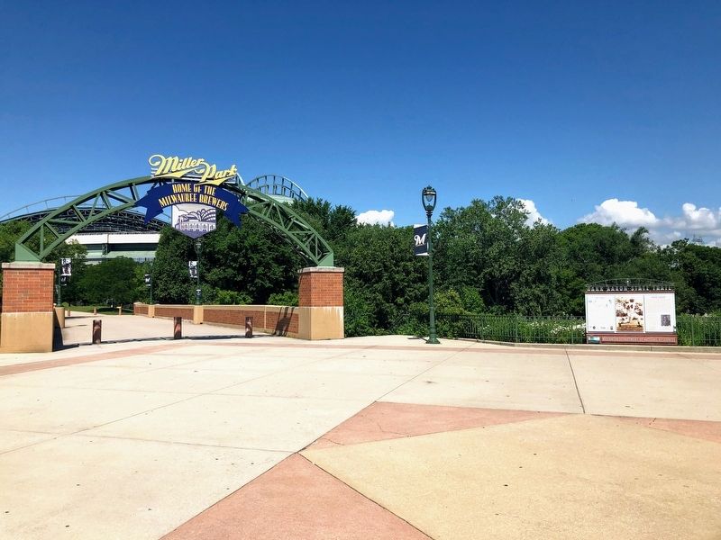 Entrance to Miller Park image. Click for full size.