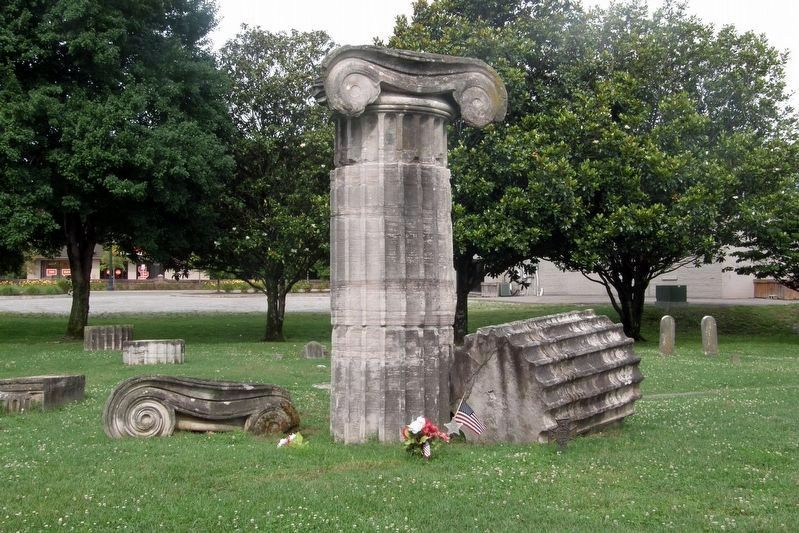 Unknown Civil War Soldier gravesite image. Click for full size.