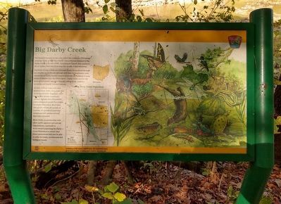 Big Darby Creek Marker. Click for full size. Big Darby Creek Marker image. Click for full size.