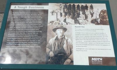 A Tough Business Marker image. Click for full size.