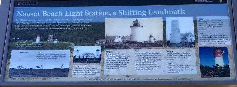 Nauset Beach Light Station Marker image. Click for full size.