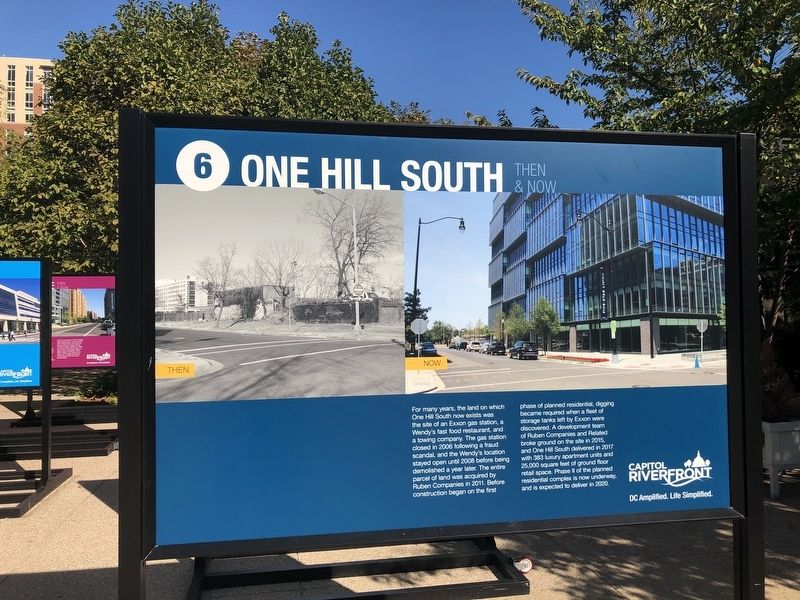 One Hill South Marker. Click for full size. One Hill South Marker image. Click for full size.