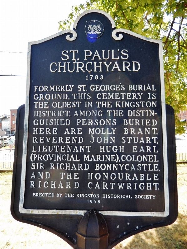 St. Paul's Churchyard Marker image. Click for full size.