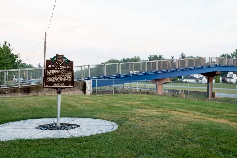 Electric Interurban Railways / Lake Shore Electric Railway Marker. Click for full size. Electric Interurban Railways / Lake Shore Electric Railway Marker image. Click for full size.