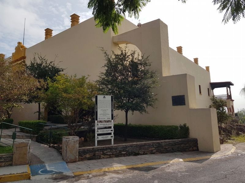 The rear of the Bishop's Palace and Markers. Click for full size. The rear of the Bishop's Palace and Markers image. Click for full size.