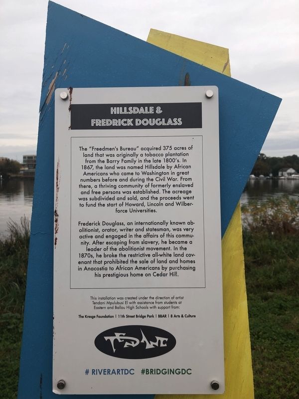 Hillsdale & Frederick Douglass Marker image. Click for full size.