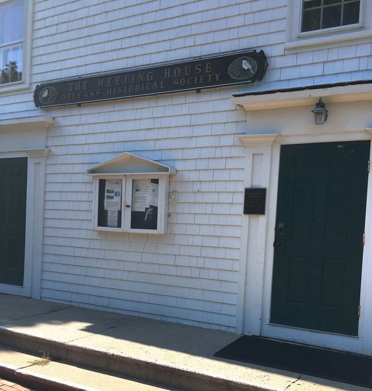 Universalist Society Meeting House Marker image. Click for full size.