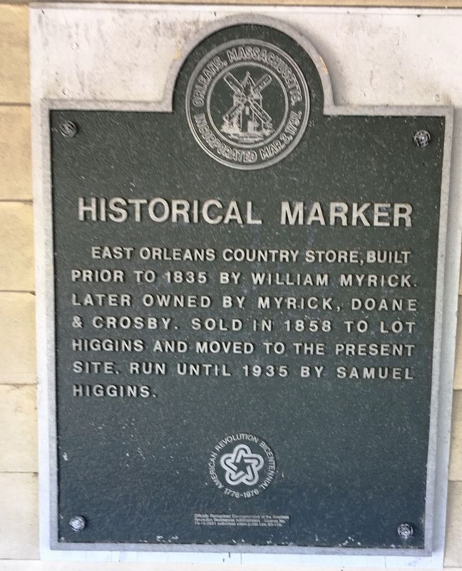 East Orleans Country Store Marker. Click for full size. East Orleans Country Store Marker image. Click for full size.