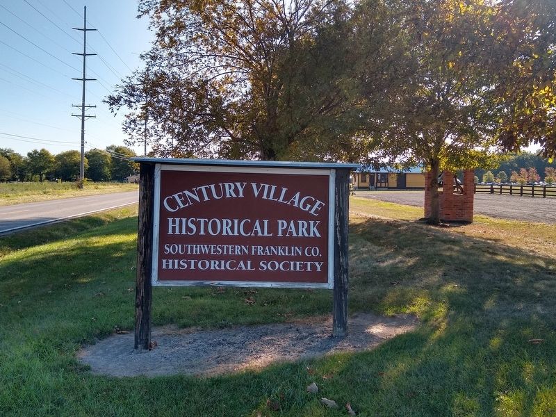 Century Village Historical Park Sign. Click for full size. Century Village Historical Park Sign image. Click for full size.