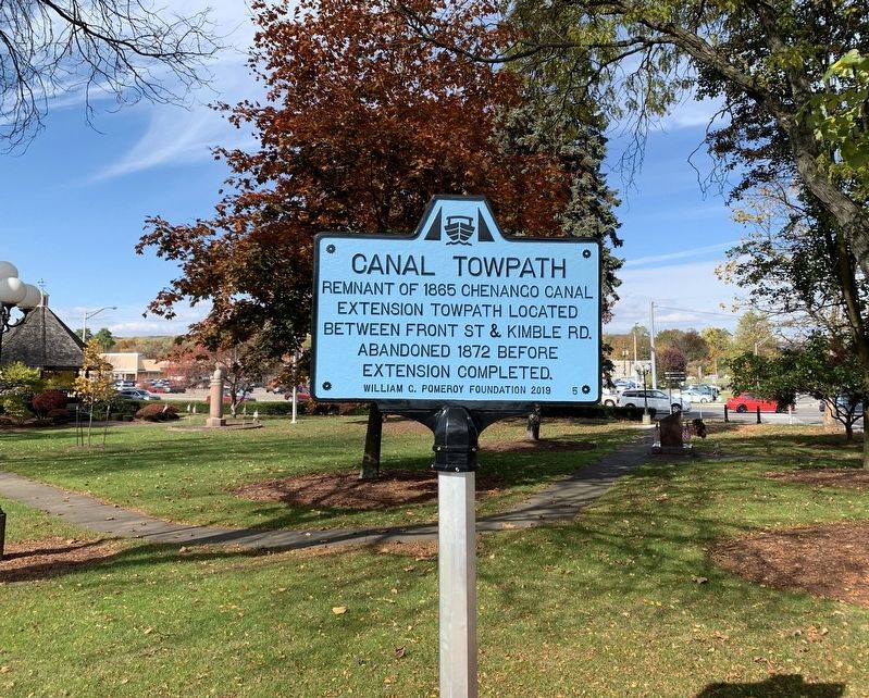 Canal Towpath Marker image. Click for full size.