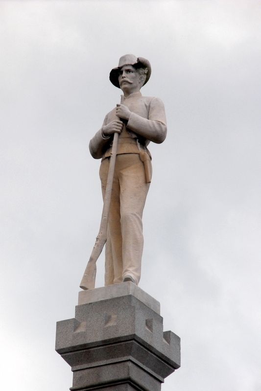 Our Confederate Soldiers Marker. Click for full size. Our Confederate Soldiers Marker image. Click for full size.