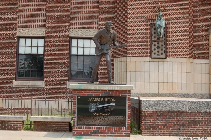 James Burton Marker image. Click for full size.