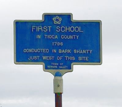 The First School Marker image. Click for full size.